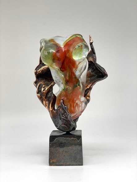 Vintage sculpture "Muse"