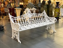 Антикварная садовая скамья Антикварная садовая скамья