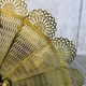 Antique fireplace screen "Fan"