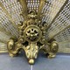 Antique fireplace screen "Fan"