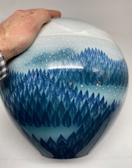 Antique Oriental vase