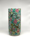 Vintage oriental style umbrella vase