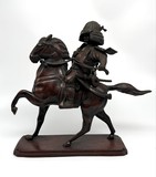 Antique equestrian sculpture "Masashige Kusunoki" Antique equestrian sculpture "Masashige Kusunoki"