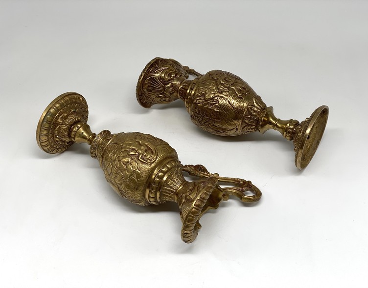 Antique pair jugs