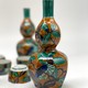 Antique sake set, Kutani