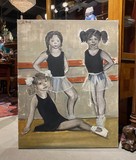 Painting "Little ballerinas" Painting "Little ballerinas"
