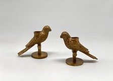 Golden Birds candlesticks