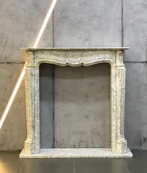 Antique fireplace portal
