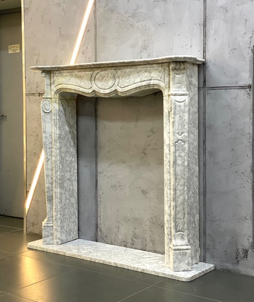 Antique fireplace portal