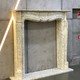 Antique fireplace portal