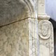 Antique fireplace portal