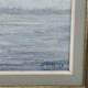 Vintage painting "Play of Light on the Scheldt"