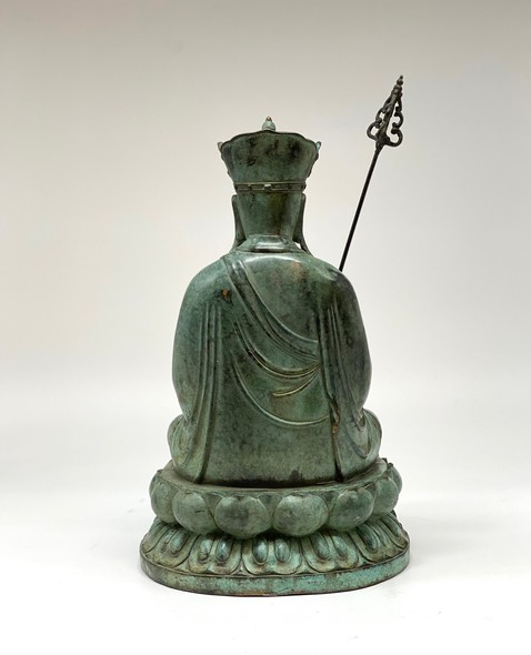 Antique sculpture "Ksitigarbha"