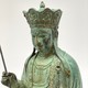 Antique sculpture "Ksitigarbha"