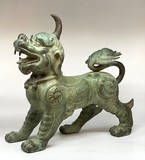 Antique sculpture "Qilin" Antique sculpture "Qilin"