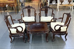 Antique Victorian Style Furniture Set Antique Victorian Style Furniture Set