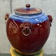 antique planter,
pottery
