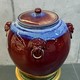 antique planter,
pottery