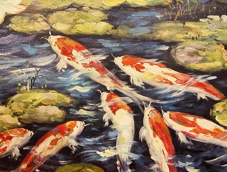Photo panel "Koi Carps"