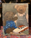 Painting "Two Bears and a Muscovite" Painting "Two Bears and a Muscovite"