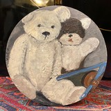 Картина «Мишка, котик и самолет» Картина «Мишка, котик и самолет»