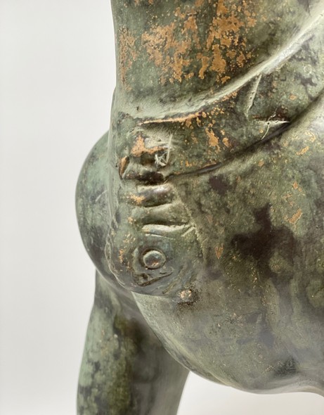 Antique figurine of a dog