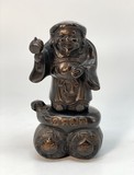 Antique sculpture "Daikoku with a mallet" Antique sculpture "Daikoku with a mallet"