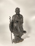 Antique sculpture
"Jyurojin with peach" Antique sculpture
"Jyurojin with peach"