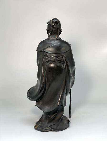Antique sculpture
"Jyurojin with peach"
