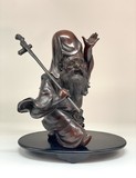 Antique sculpture "Jurojin"