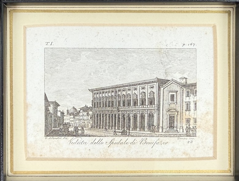 Antique paired prints