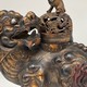Антикварные парные 
курильницы львы