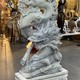 Большая антикварная скульптура «Дракон»