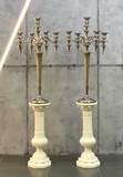 Large pair of candelabra Large pair of candelabra