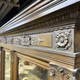 Огромный антикварный шкаф-витрина