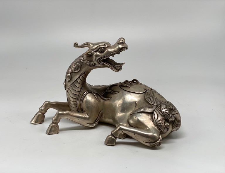 Vintage incense vessel "Qilin"