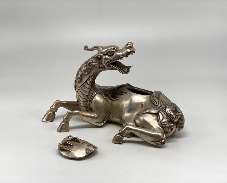 Vintage incense vessel "Qilin"
