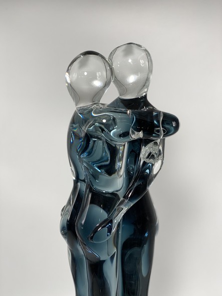 Vintage sculpture "Lovers"