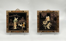 Antique pair of panels Antique pair of panels