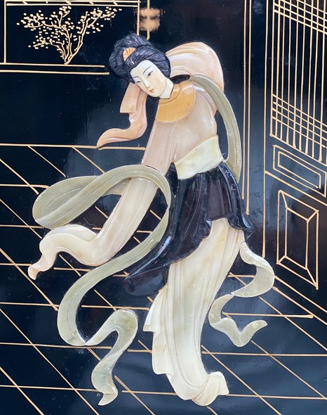 Antique pair of panels