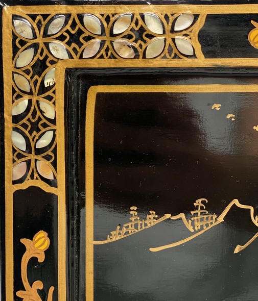 Antique pair of panels