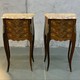 Paired bedside tables