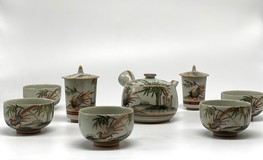 Antique Kutani tea set