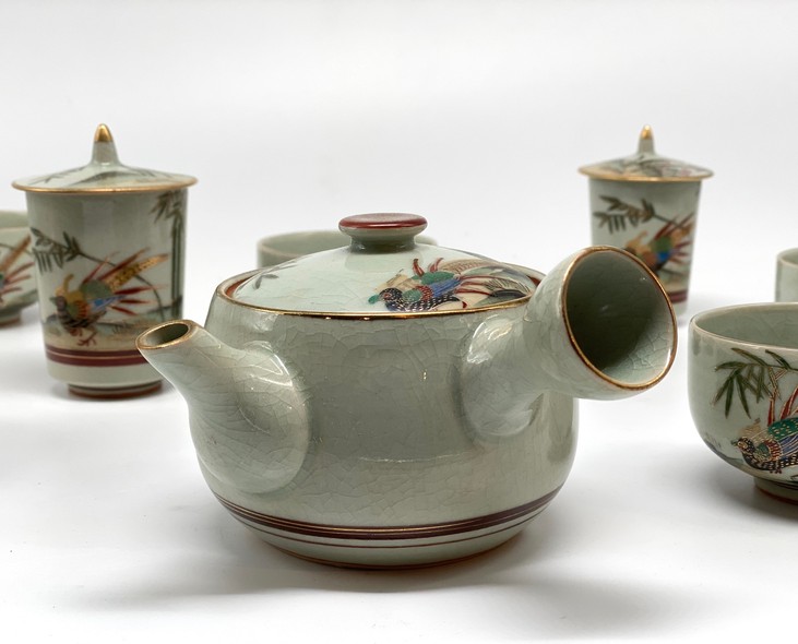 Antique Kutani tea set