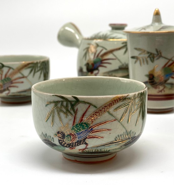 Antique Kutani tea set
