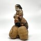 Paired sculptures "Ebisu and Daikoku"