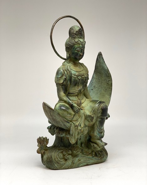 Rare antique sculpture "Avalokiteshvara"
