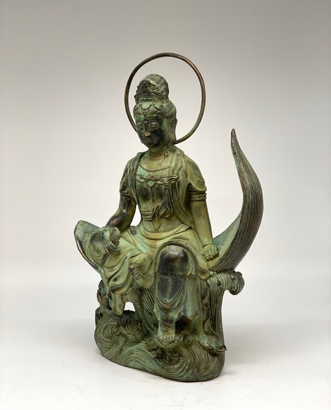 Rare antique sculpture "Avalokiteshvara"