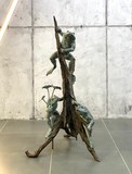 Sculpture composition - fountain of the Frog Princess Sculpture composition - fountain of the Frog Princess
