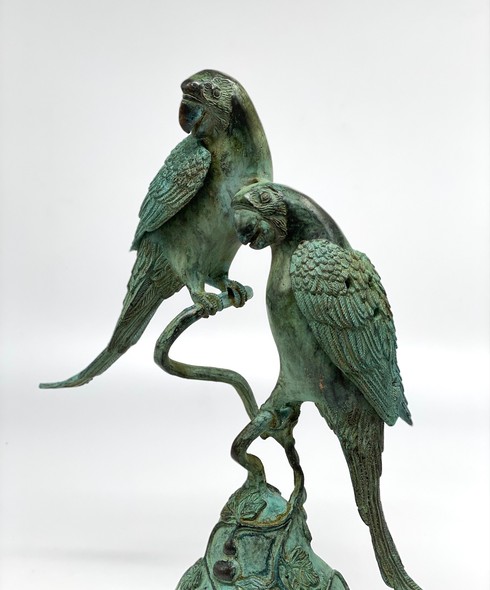 Vintage Incense Burner
"Parrots on a Pumpkin"